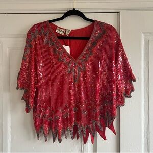 Noppies Red Sequin Women's Top